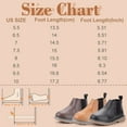 thumbnail image 5 of HsdsBebe Toddler Boys Girls Boots Waterproof Winter Snow Chelsea Booties Short Ankle Shoes, 5 of 6