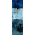 thumbnail image 2 of Prime, Marcus 11x24 Gold Ornate Wood Framed with Double Matting Museum Art Print Titled - Flaring Indigos 1, 2 of 4