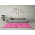 thumbnail image 3 of Ahgly Company Indoor Square Abstract Purple Modern Area Rugs, 8' Square, 3 of 4