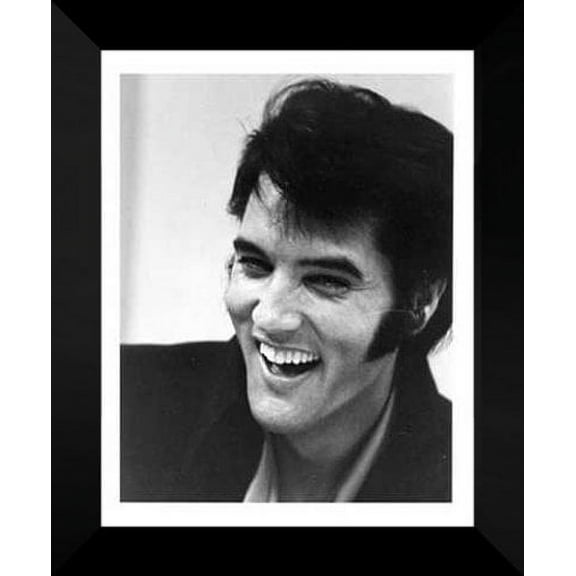 Celebrity FRAMED 20x24 "Elvis Presley Laughing"