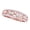 Rose Gold, variant on MauliJewels 0.48 CT Lab Grown Diamond Wedding Band for Women, Round Cut Stone Ring, F-G Color VS1 Clarity, 10K Rose White Yellow Gold Stackable Bridal Band
