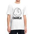 thumbnail image 2 of Camiseta de Snoopy y Charlie Brown de Peanuts para hombres y mujeres, camisetas novedosas de algodón, camiseta de manga corta con cuello redondo, ropa estampada con gráficos, 2 of 4
