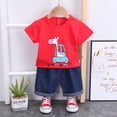 thumbnail image 2 of Mercatoo Baby Clothes Boy I𝐧fant Clothes Set Round Neck Tank Tops Clothes Set 6 Month Jacket Boy, 2 of 9