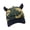 Camouflage black hor, variant on Horn Baseball Hat Stylish Devil Horn Hat for Idol Concert Shows Fan Meeting Hat Breathable Hat for Outdoor Sports