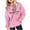 Pink, variant on QIbmong Boys Girls Hoodie Printed Long Sleeve Oversized Fall Winter Sweatshirts with Pockets for Kids(2-3Years,Pink)