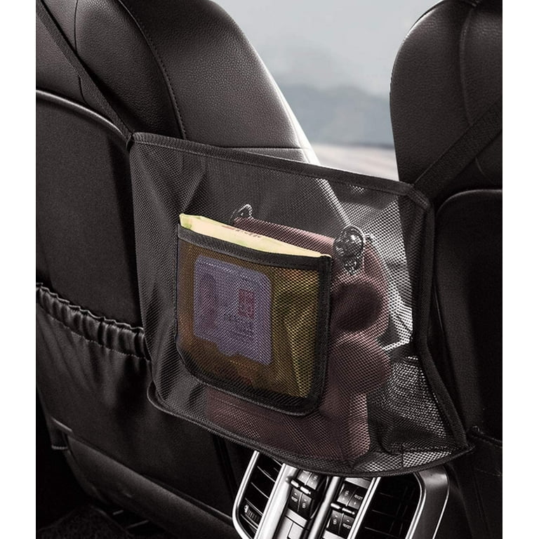 Car Net Pocket Handbag Holder, Purse Holder For Car, Car Seat Organizer, Car  Mesh Organizer, Used To Store Wallets and Document Bags(Black) 