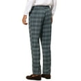 thumbnail image 3 of Lars Amadeus Plaid Casual Pants for Men's Slim Fit Tapered Checked Trouser, 3 of 5