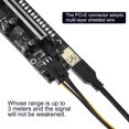 thumbnail image 4 of Enqiretly PCI-E LED Video Card Expansion Graphics Cards 8 Solid-state Capacitors 6 Pin 4 Pin Extender Safe Portable Adapter No.01 1Set, 4 of 6