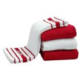 thumbnail image 5 of All-Clad Popcorn Texture Cotton Blend, Kitchen Towels, 4-Pack, Chili, 5 of 5