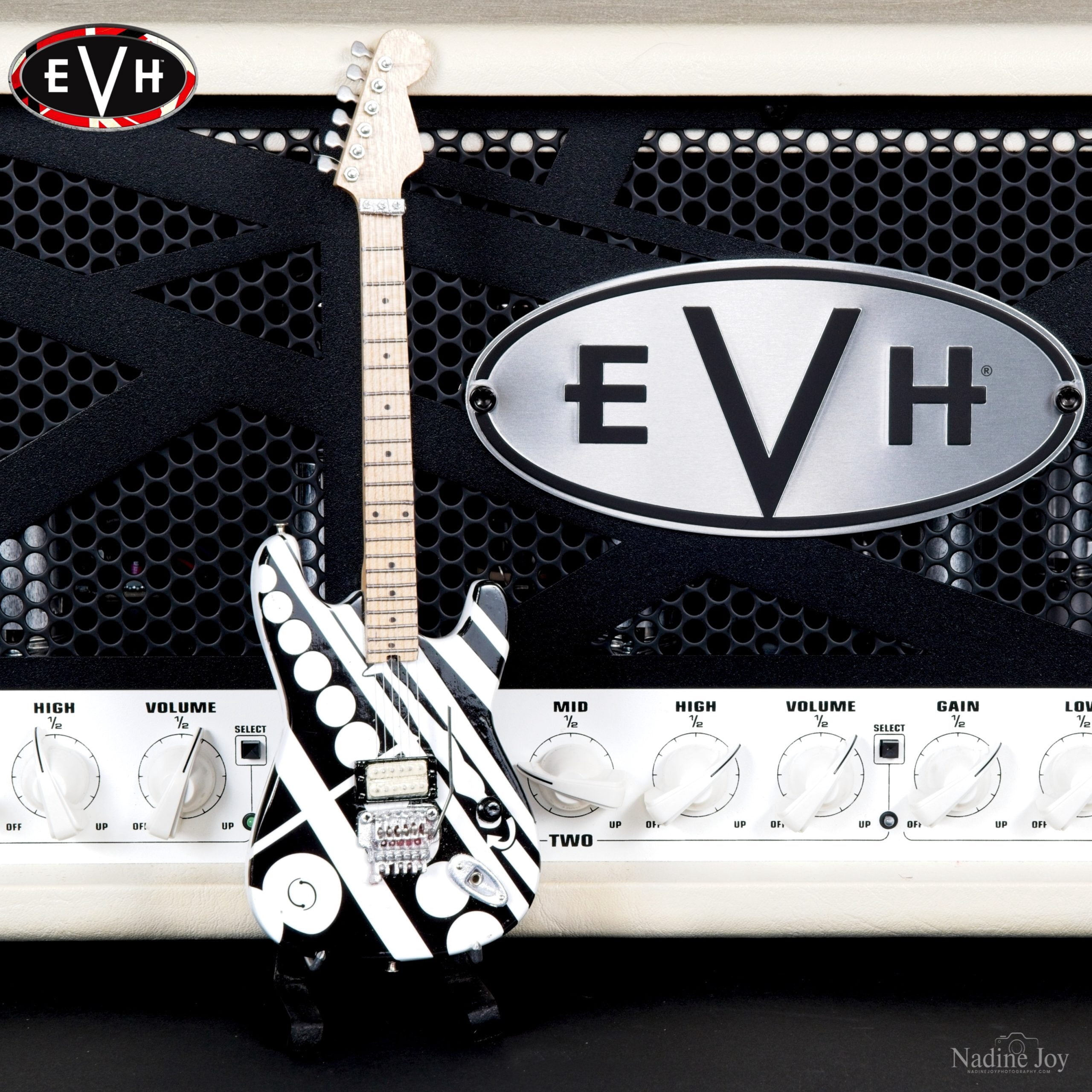 EVH - Eddie Van Halen - Circles Mini Guitar Replica Collectible