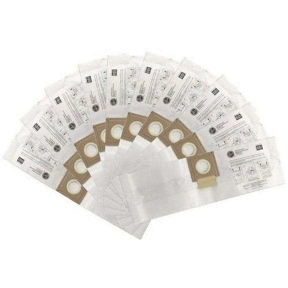 Replacement Part For Hoover Commercial Upright Type Cc1 Standard Vacuum Bags 10 Pk # AH10163