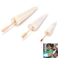 thumbnail image 2 of 1 Pcs Paper Umbrella Kids DIY Accessory Chinese Traditional Craft Decoration, 2 of 6