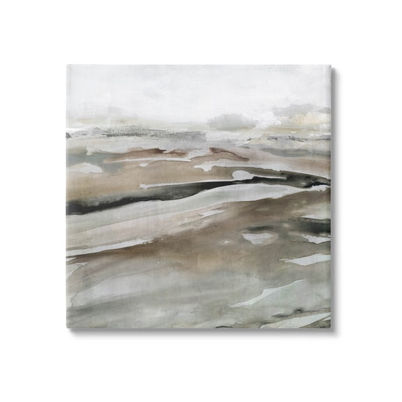 Stupell Industries Abstract Muted Landscape Scene Painting Gallery Wrapped Canvas Print Wall Art, Design by Carol Robinson