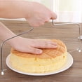 thumbnail image 3 of Coupe-Gâteau en Fil Acier Inoxydable Coupe-Gâteau Réglable Niveleur de Pain, 3 of 10