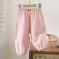 thumbnail image 3 of Ultrave Harem Pants for Boys Girls Elastic Waist Casual Joggers Kids Summer Bloomers Pants Daily Wear for 1-10Y, 3 of 6