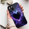 thumbnail image 5 of Magical Heart Wings Galaxy iPhone Case for Couples Valentines Day Gift Compatible with iPhone 11/12/13/14/15/16 (Pro Max/Plus) Durable Protective Shimmering Details, 5 of 9