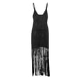 thumbnail image 3 of Birdeem Cache-Maillots Mode Été Sans Manches Camisole Unie Bretelles Col Rond Robe Pull, 3 of 10