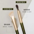 thumbnail image 5 of Single Professional Sickle Shape Oblique Half Fan Nose Shadow Brush Multifunctional Highlight Contouring Brush Beauty Makeup Tool, 5 of 10