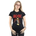 thumbnail image 2 of AC/DC Womens Angus Highway To Hell Cotton T-Shirt, 2 of 3
