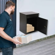 16.13"*13"*22"Package Delivery Drop Box Parcel Mailbox Porch Container Key Lock