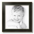 thumbnail image 2 of ArtToFrames 13" x 13" Honors Black with Gold Picture Frame, 13x13 inch Black Wood Poster Frame (WOM-5158),  Pack, 2 of 7