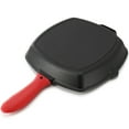 thumbnail image 5 of MegaChef 10.4 in. Square Oven Safe Cast Iron Griddle Pan, 5 of 8