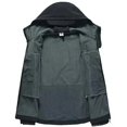 thumbnail image 5 of Winter Russian Fleece Hooded Mens Jacket Multiple Pocket Zipper Waterproof and Windproof Tactical Coat Ropa Hombre, 5 of 5