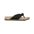 thumbnail image 2 of LifeStride Womens Happy Slip-On Cork Thong Sandals, 2 of 3