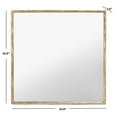 thumbnail image 3 of SAFAVIEH Couture Yvette 32" x 32" Brass Glam Wall Mirror, 3 of 6