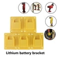 thumbnail image 4 of Soporte 5x Máquina Almacenamiento Rack Herramienta eléctrica para Dewalt Milwaukee Amarillo, 4 of 7