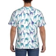 thumbnail image 3 of Qekee Cool Giraffe Classic Fit T-Shirt Men's Shirt Men's Tight Short Sleeves for Exercise, Running, Mountaineering - Cool Giraffe, 3 of 9
