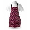 thumbnail image 3 of Cherry Blossom Apron April in Asia Seasonal Trees in Full Blossom Far Eastern Garden Botany, Unisex Kitchen Bib Apron with Adjustable Neck for Cooking Baking Gardening, Plum Pink Green, by Ambesonne, 3 of 3