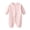 Pink, variant on Newborn Sleepers Baby Boy Baby Pajamas with Mitten Infant Romper Zip Up One Piece Jumpsuits Outfit 0 3 6 9 12 18 24 Months (Yellow,3-6 Months)