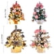 thumbnail image 4 of Árbol de Navidad artificial con luces LED Mini árbol de Navidad para decoraciones de mesa navideñas, 4 of 7