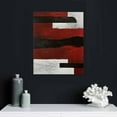 thumbnail image 5 of Nawypu Red and Black Wall Art-Abstract Picture Canvas Print Wall Painting Modern Artwork Canvas Wall Art for Living Room Home Office Décor, 5 of 5
