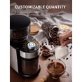 thumbnail image 4 of Molinillo de café SHARDOR Burr Electric Silver 150 W 16 Grinder Set, 4 of 7