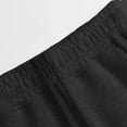 thumbnail image 4 of NIEWTR Girls Straight Leg Lounge Pants Baggy Fit Casual Sweatpants Elastic Waist Soft Joggers with Pockets for Home Wear Spring（Black,6-7 Years), 4 of 7