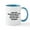 White/Blue Inside, variant on CafePress - Still Talking Mug - 11 oz Ceramic Mug - Novelty Coffee Tea Cup