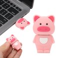 thumbnail image 5 of Ccdes Memoria USB con forma de animal de dibujos animados para oficina en casa unidad Flash USB encantadora para almacenamiento de datos 64GB Cable No se aplica, 5 of 5