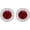 Platinum, variant on 1/2 To 4 Carat t.w. Ruby Halo Diamond Earrings Pair For Women Screw Back 14K Rose Gold Lab Grown Diamond 1 Carat