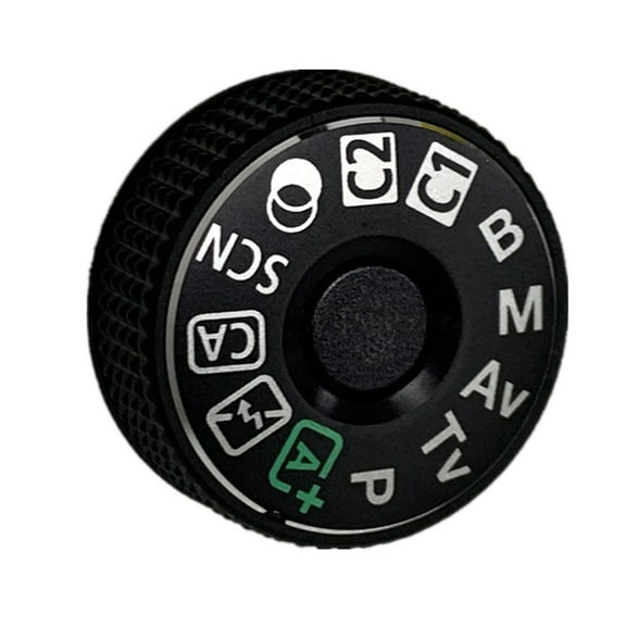 Replacement Plastic Top Mode Function Dial Button Cover For Canon EOS 80D Camera