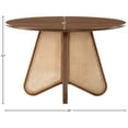 thumbnail image 3 of Meridian Furniture Butterfly Brown Dining Table, 3 of 7