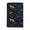Dinosaur Skeleton Pattern, variant on FUIALDOLG Polyester Children's Trifold Wallet with Dinosaur Skeleton Print, Kids Coin Bag Wallet for School and Outdoor Sports
