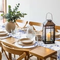 thumbnail image 6 of Blue Eucalyptus Round 13 Inch Placemats Set of 8, Botanical Plant Rustic Succulent Branch HeatResistant Non Slip Place Mats for Dining Table, Wipeable Braided Kitchen Table Mats for Housewarming, 6 of 9