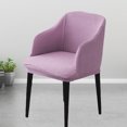 thumbnail image 4 of maskred 2pcs Polyester Full And Wide Application Stretchy Chair Covers For Any Occasion High Elastic light purple 1Set, 4 of 6
