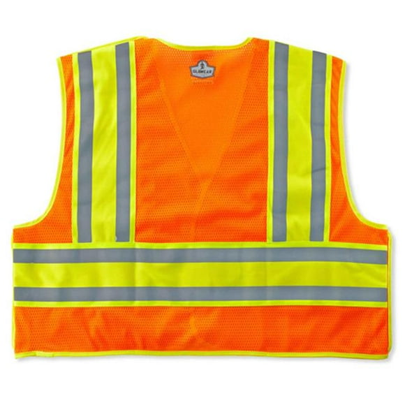 Public Safety Vest, Orange - 6XL & 7XL
