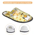 thumbnail image 3 of Fotbe Garden Honeybee Gnomes Pantuflas Peludas para Mujer con Estampado, Zapatillas de Peluche, Zapatos de Invierno para Casa, Uso Interior y Exterior-Medium, 3 of 8