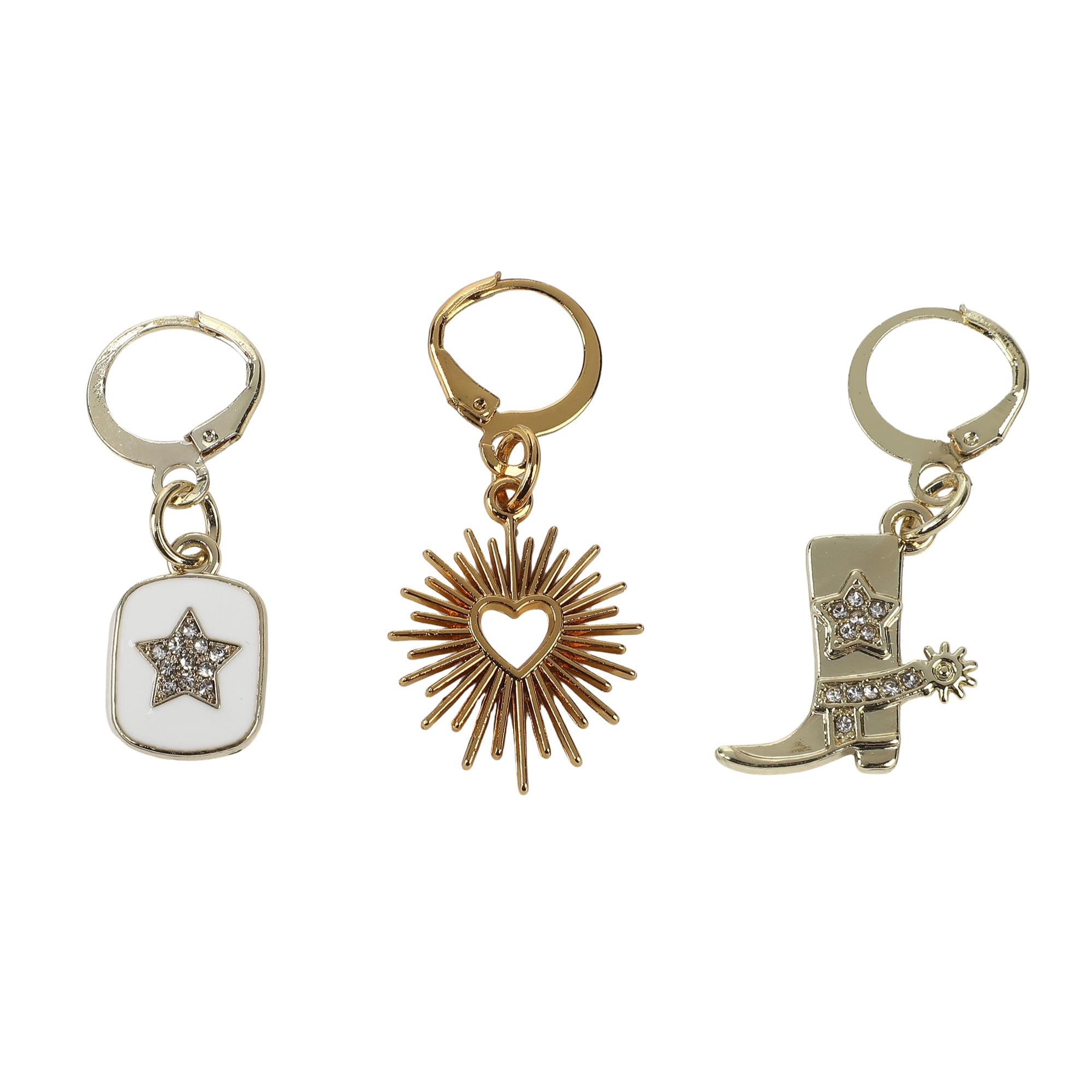 Packed Party Cowgirl Core Shoe Charm Set (3 Piece)