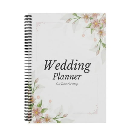 BINGLI Your Perfect Day Wedding Planner Book and Organizer - Wedding Planner Book - Bridal Planning Binder with Countdown Calendar - Bride Gifts