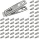 thumbnail image 1 of 60pcs Stainless Steel Laundry Clothes Pins Strong Clamp Clothes Pegs Metal Clips, 1 of 5